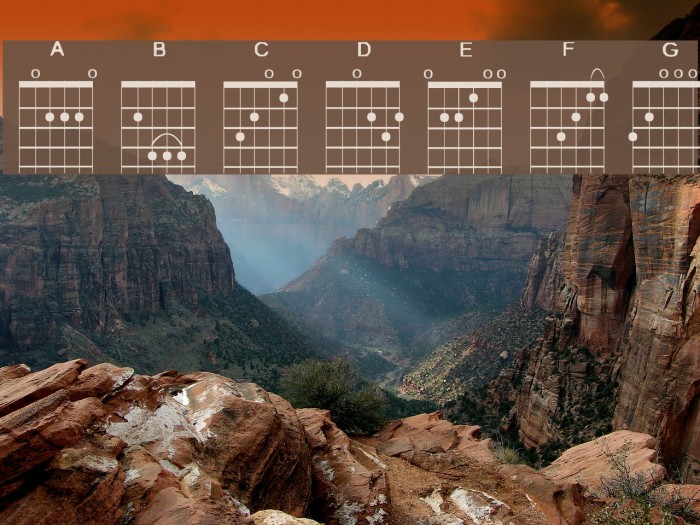 Accords Font examples