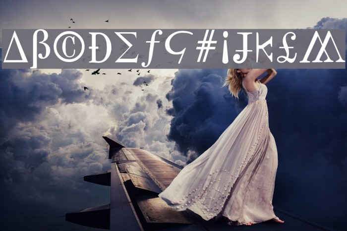 Accumulation Schriftart examples