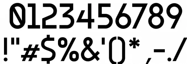 Accuratist Font OTHER CHARS