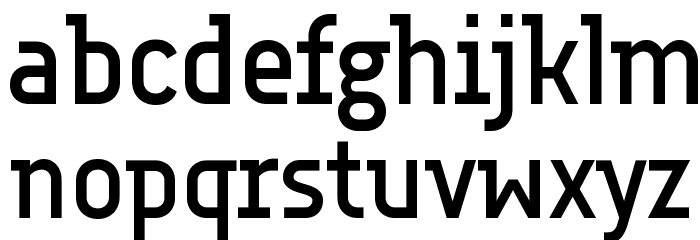 Accuratist Font LOWERCASE
