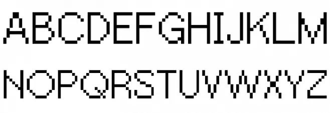 Ace Attorney Regular Font Litere mari