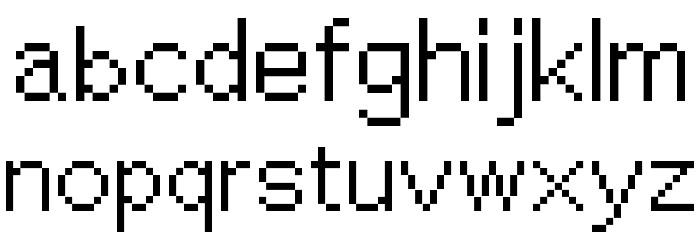 Ace Attorney Regular Font LOWERCASE