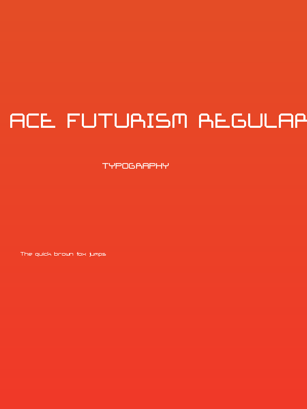 Ace Futurism Regular Poster