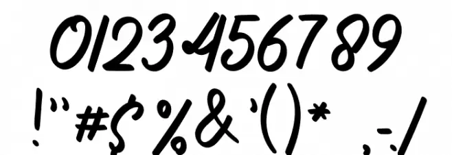 Ace Joker Font OTHER CHARS