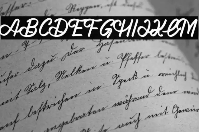 Ace Joker Font examples