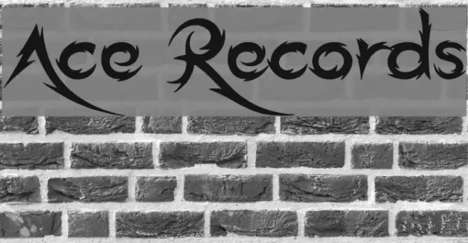 Ace Records Font examples