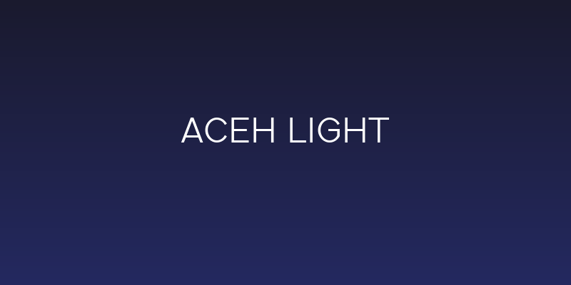 Aceh Light Social Header