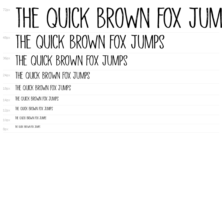 Aceituna DEMO Regular Waterfall