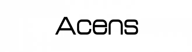 Acens  免费字体下载