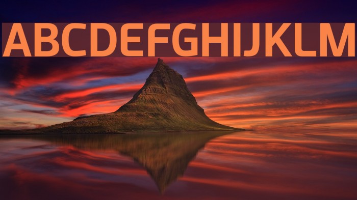 Acephimere Bold Font examples