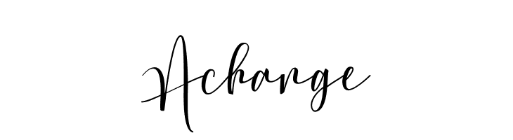 Achange  Descarca Fonturi Gratis