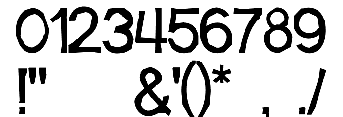 Acheron Free Font OTHER CHARS