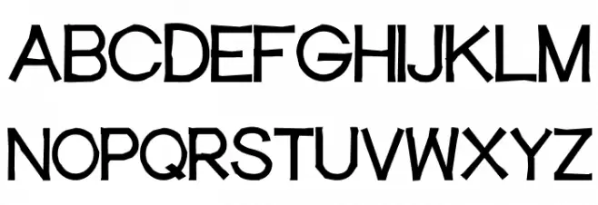 Acheron Free Schriftart Groß