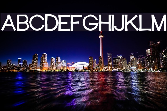 Acheron Free Font examples