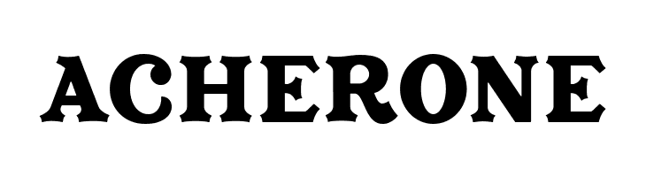 Acherone  Скачать бесплатные шрифты