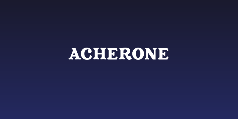 Acherone Social Header