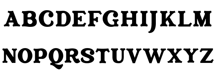 Acherone Font LOWERCASE