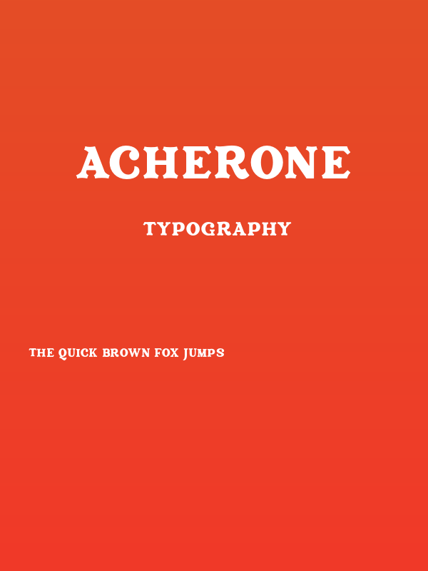 Acherone Poster