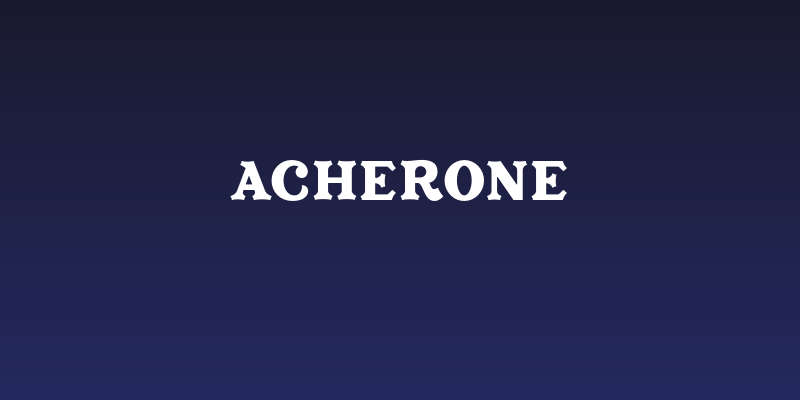 Acherone Social Header