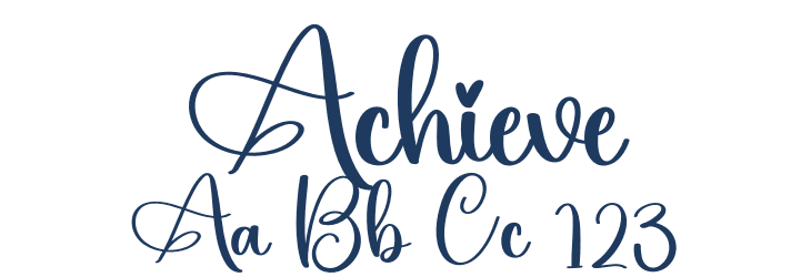 Achieve Font Preview