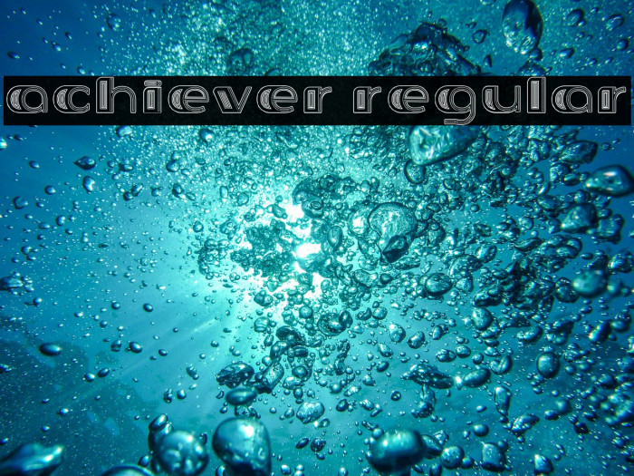 Achiever Regular Example 2