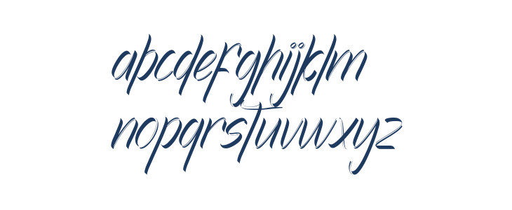Achilleas Demo Italic Lowercase