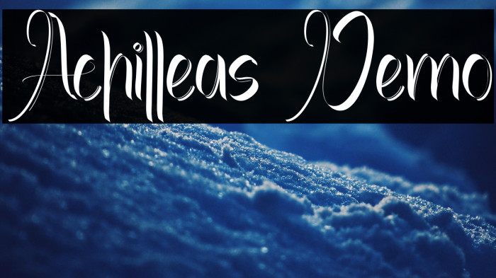 Achilleas Demo Example 2