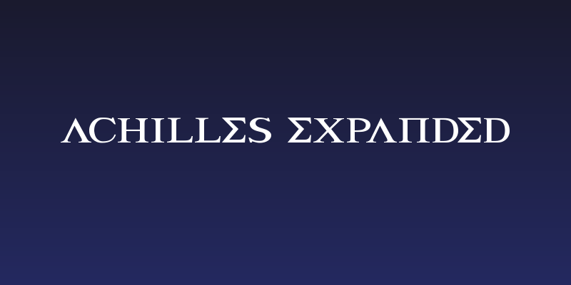 Achilles Expanded Social Header