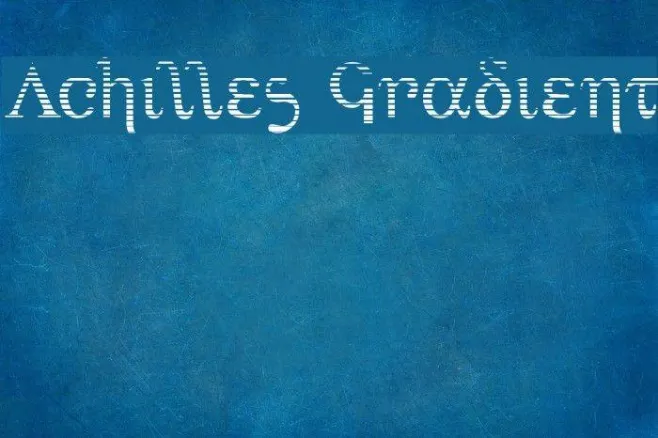 Achilles Gradient Example 1