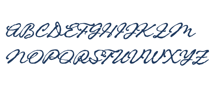 Achilleus Script Uppercase