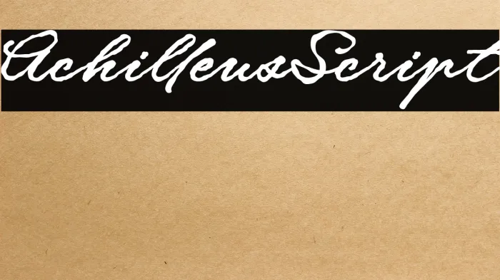 Achilleus Script Example 3