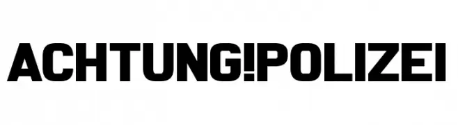 Achtung! Polizei  لخطوط تنزيل