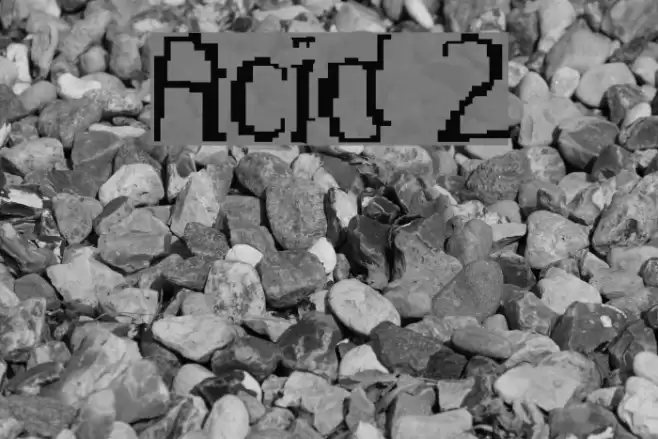 Acid 2 Font examples