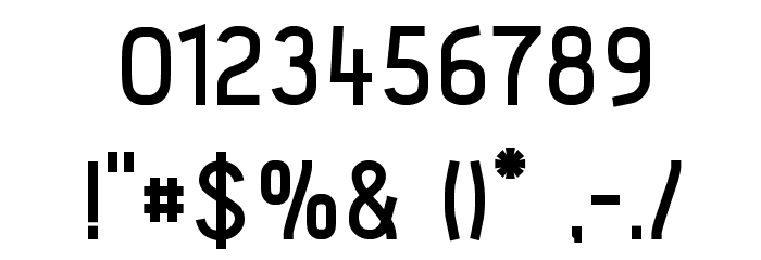 Acid-Bold Font OTHER CHARS