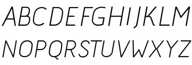 Acid-Italic Шрифта ВЕРХНИЙ