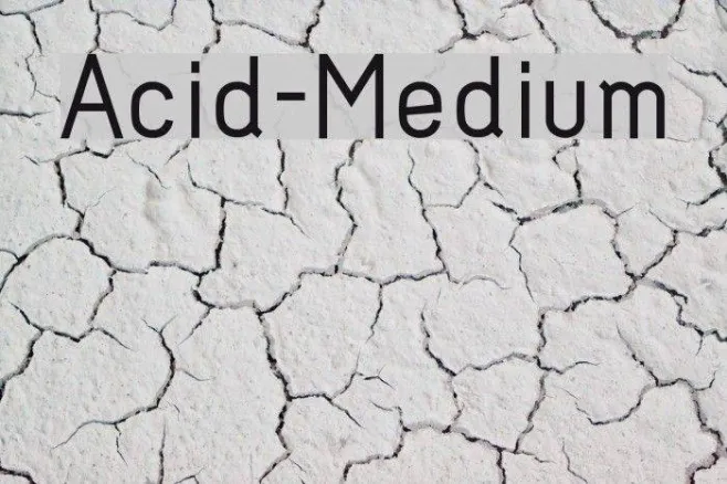 Acid-Medium Example 1
