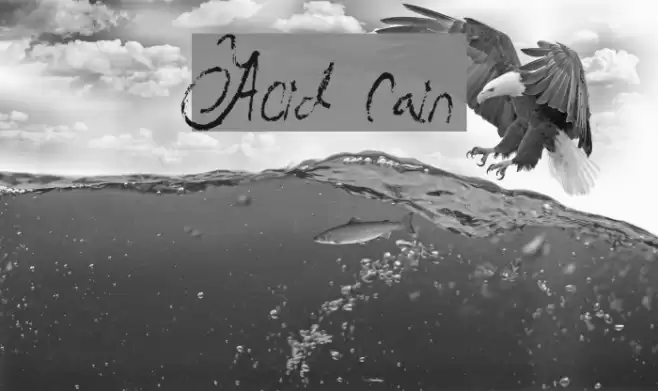 Acid Rain Font examples