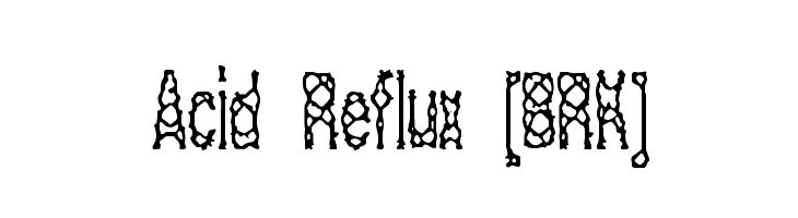 Acid Reflux [BRK]  免费字体下载