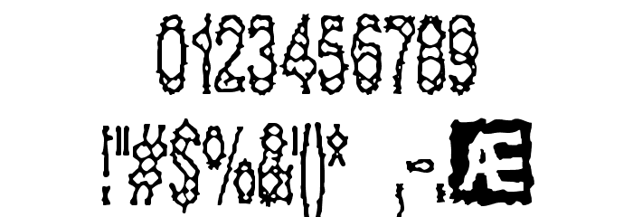 Acid Reflux [BRK] 字体 其它煤焦