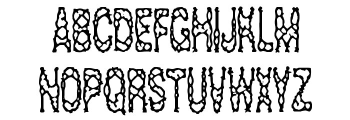Acid Reflux [BRK] Font UPPERCASE