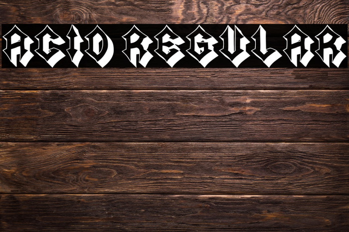 Acid Regular Example 2