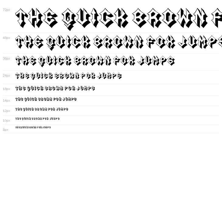 Acid Regular Waterfall