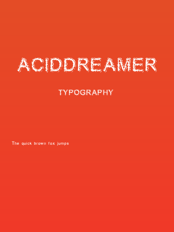 AcidDreamer Poster