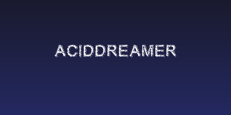 AcidDreamer Social Header