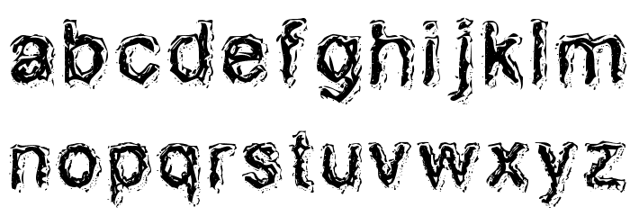 AcidDreamer Font LOWERCASE