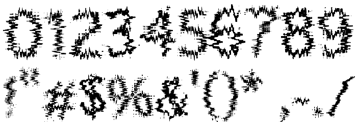 AcidIII Font OTHER CHARS