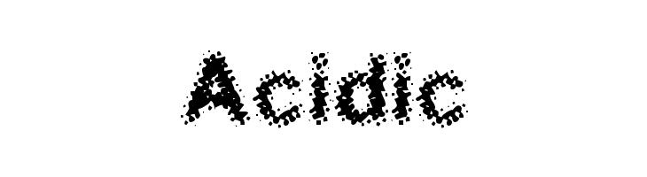 Acidic Fonte