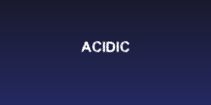 Acidic Social Header