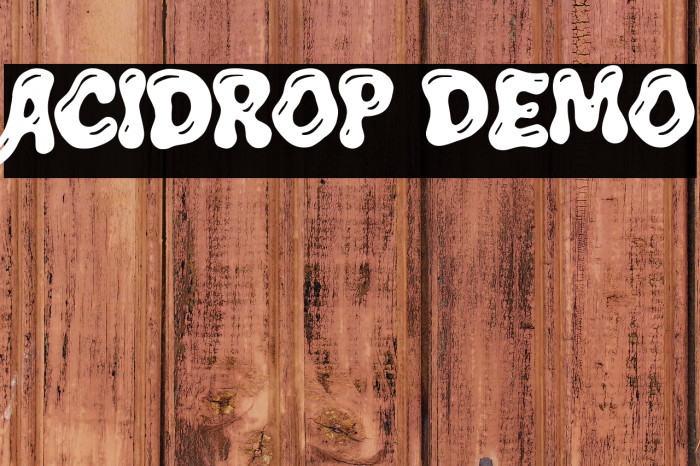 Acidrop Demo Example 1