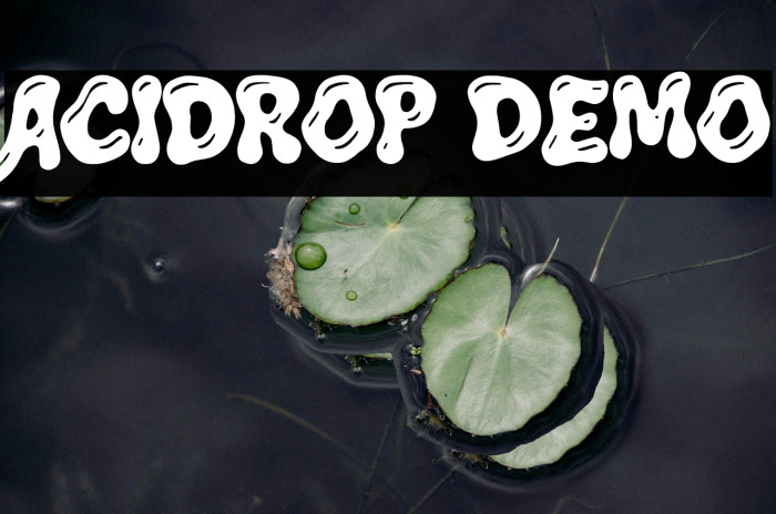 Acidrop Demo Example 2